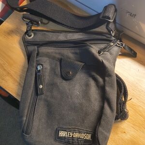 Harley-Davidson Charcoal Hip / Thigh Bag
